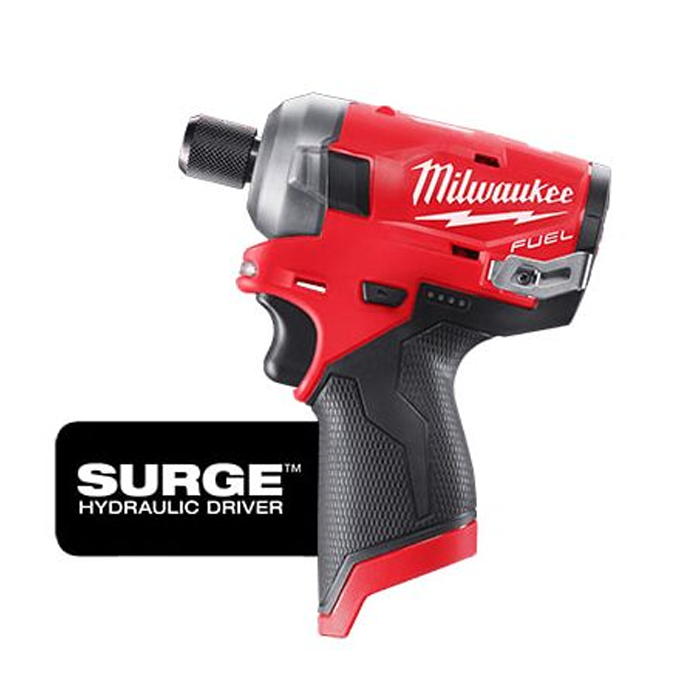 MILWAUKEE M12 FQID-0 ไขควงกระแทกไร้สาย 12 โวลต์ ระบบไฮดรอลิก (เครื่องเปล่า)