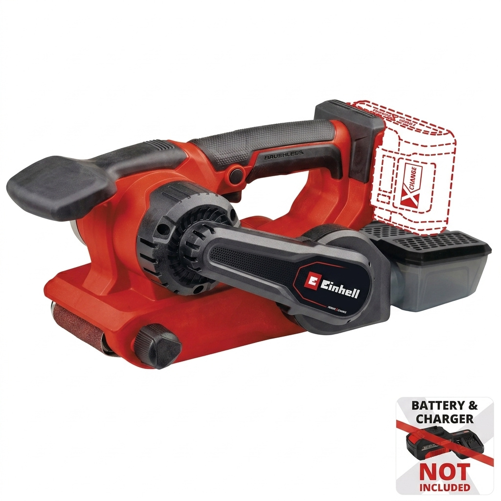 Einhell  เครื่องขัดกระดาษทรายสายพานไร้สาย TP-BS 18/457 Li BL(ตัวเปล่า)