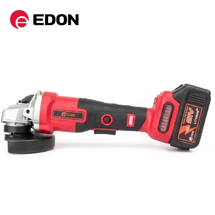EDON เครื่องเจียรไร้สาย 4" รุ่น UAG-21A  แบตเตอรี่ 1 ก้อน