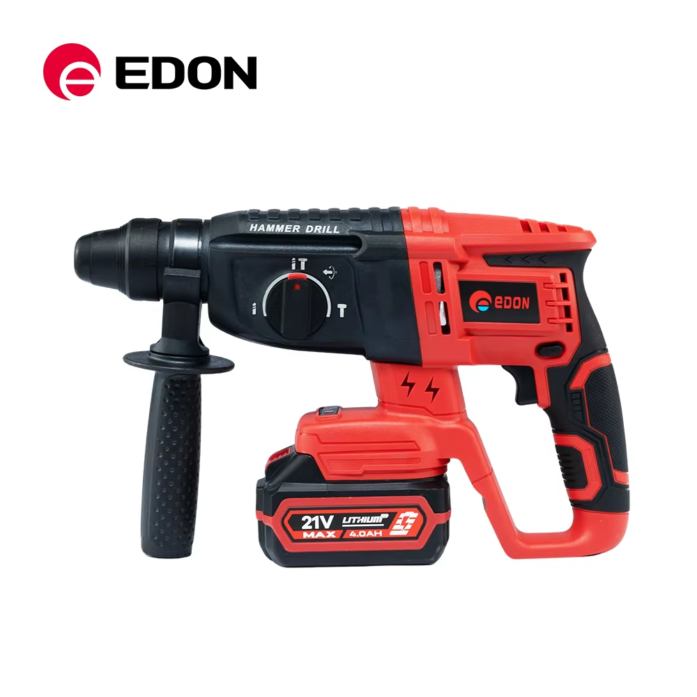 EDON สว่านโรตารี่ไร้สาย 3 ระบบ 21V รุ่น URH-21C แบต 3.0Ah SDS-Plus